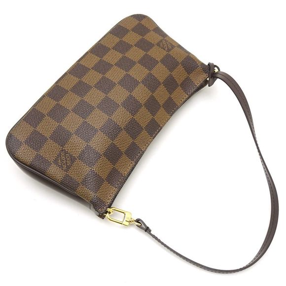 Louis Vuitton Damier Navona Ebene Accessory Pouch Brown - Picture 3 of 7